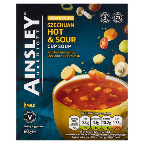 Ainsley Harriott Cup Soup Szechuan Hot & Sour 