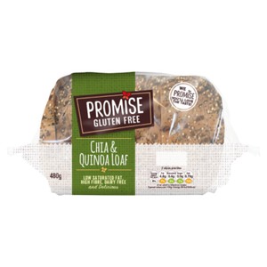 Promise Gluten Free Chia & Quinoa Loaf 480g