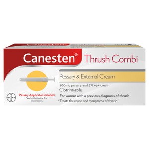 Canesten Thrush Combi Pessary & External Cream