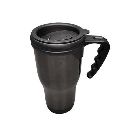 Morrisons home desk mug with handle gunmetal