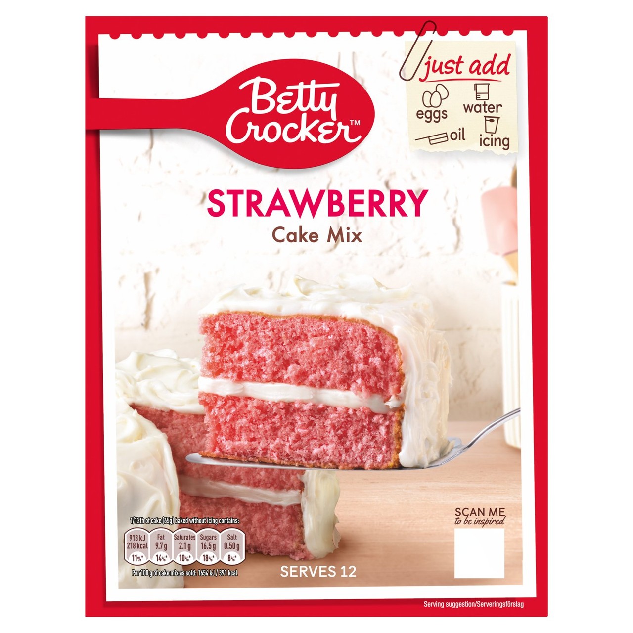 Betty Crocker Rainbow Cupcake Kit