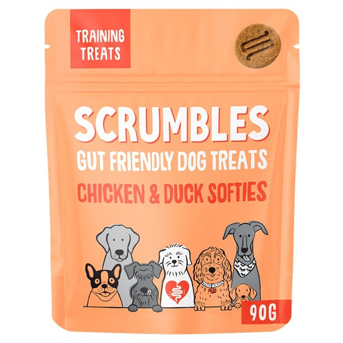 Scrumbles Softies Training Treats For Dogs Chicken And Duck