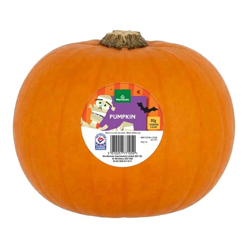 Morrisons Pumpkin 14 - 19 cm