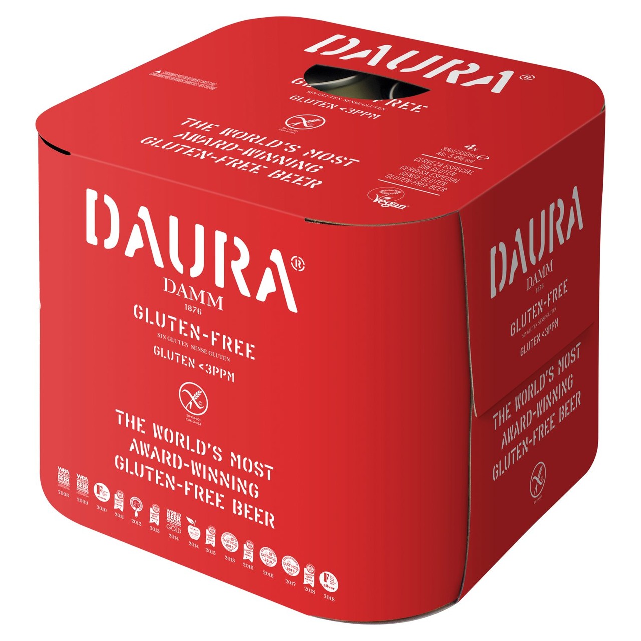 Daura Damm Can 5.4% Abv 4 x 330ml