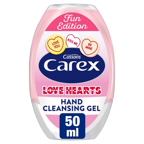 Carex Antibacterial Love Hearts Hand Gel