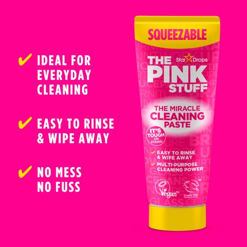The Pink Stuff Squeezable Miracle Cleaning Paste