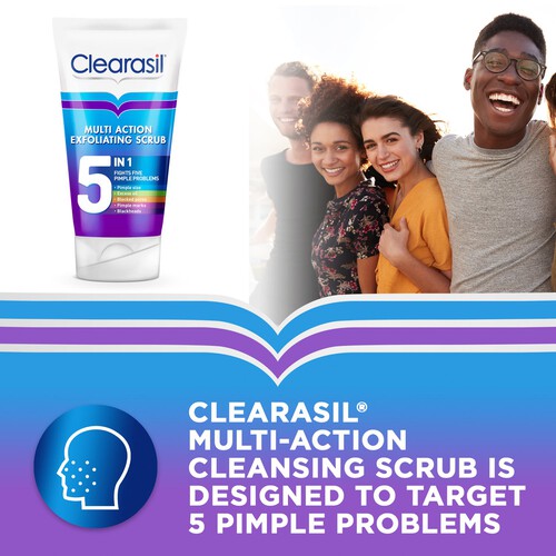 Clearasil Multi Action 5in1 Exfoliating Scrub 