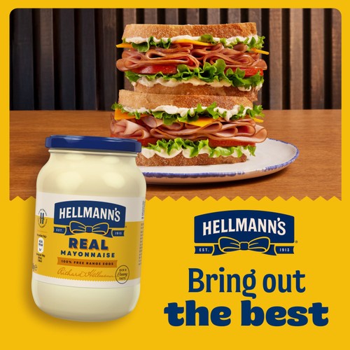 Hellmann'S Real Mayonnaise 800g