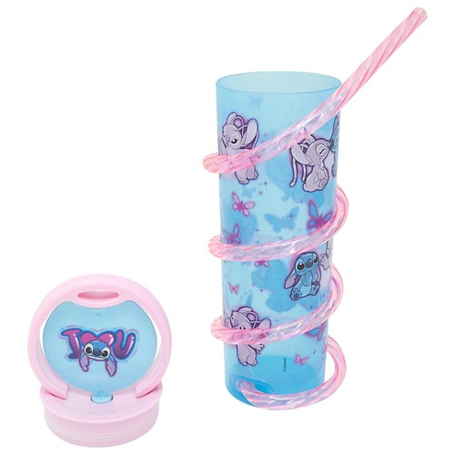 Disney y2k twisty straw tumbler with spinner