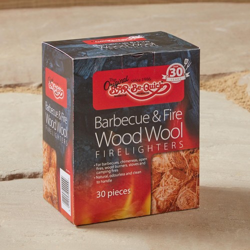 Bar - Be - Quick Barbecue & Fire Wood Wool Firelighters 