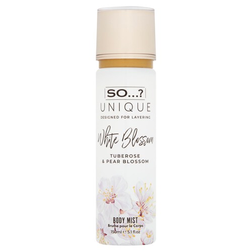 So Unique White Blossom Body Mist