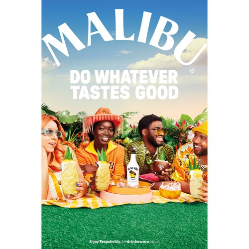 Malibu Original White Rum with Coconut Flavour