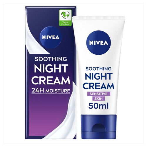 NIVEA Soothing Night Cream For Sensitive Skin