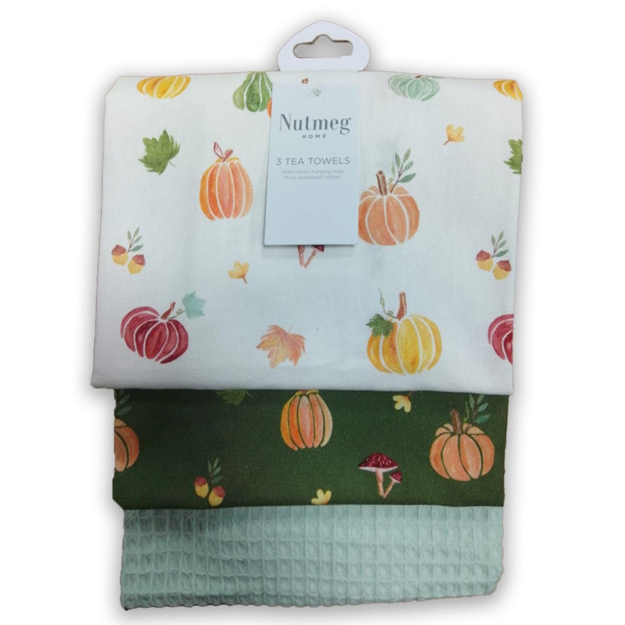 Nutmeg Home Pumpkin Tea Towel
