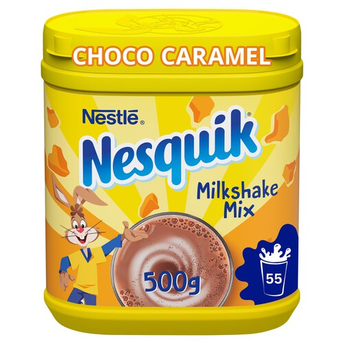 Nesquik Choco-Caramel Flavour Milkshake Mix 