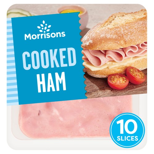 Morrisons Cooked Ham Slices 125G