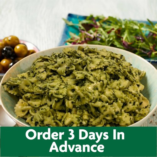 Morrisons Pasta Bows In A Green Pesto Dressing 750g   FTO