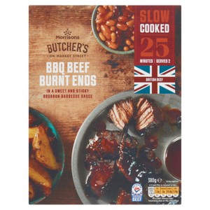 Morrisons Slow Cooked BBQ Beef Burnt Ends 340g