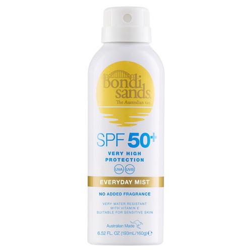 Bondi Sands SPF 50+ Fragrance Free Sunscreen Aerosol Mist 160ml