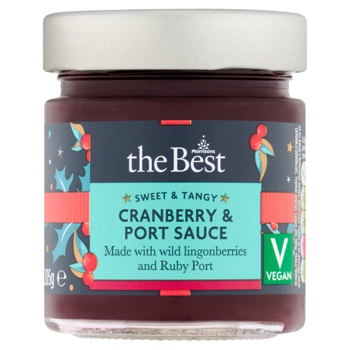 Morrisons The Best Cranberry & Port Sauce 200G