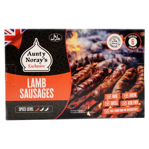 Aunty Norays Aunty Noray's Spicy Lamb Sausages