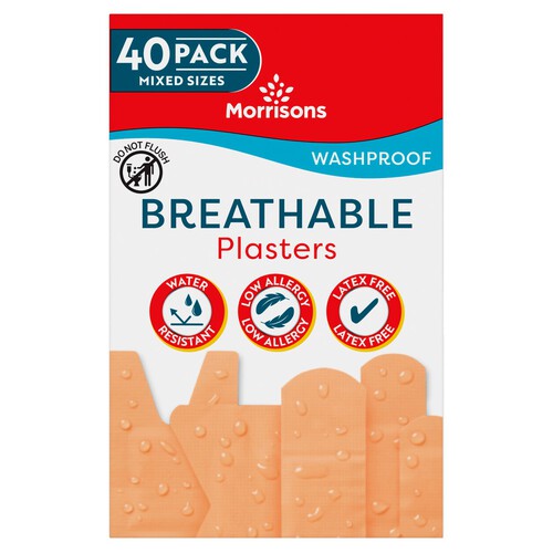 Morrisons Washproof Plasters    