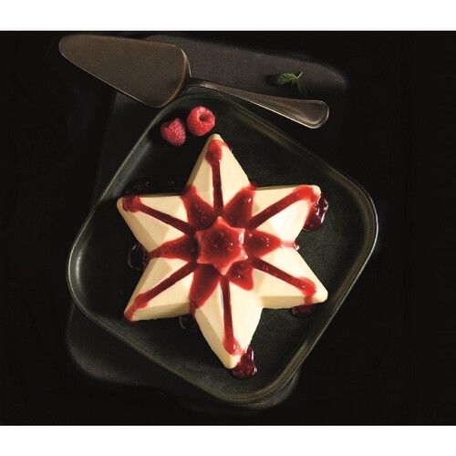 Morrisons The Best Madagascan Vanilla & Raspberry Panna Cotta Star 