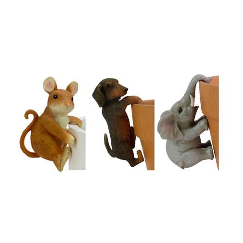 Nutmeg Animal Pot Hanger