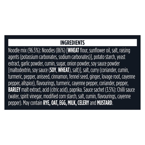 Pot Noodle Bombay Badboy Block 115g