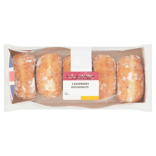 Morrisons Raspberry Doughnuts