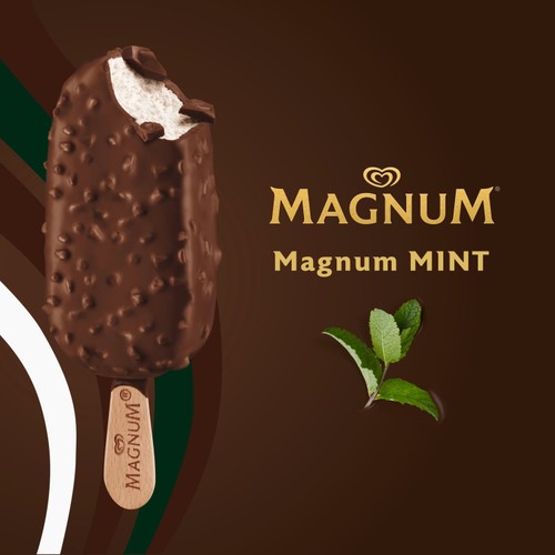 Magnum Mint Ice Cream Sticks 3 x 100ml