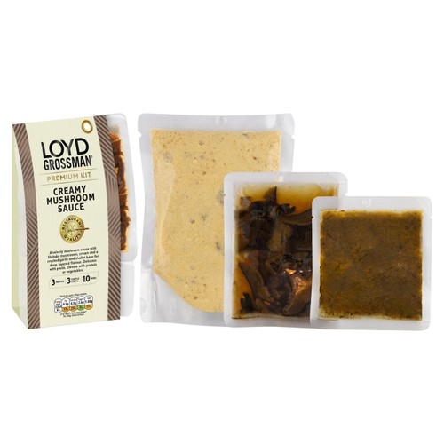 Loyd Grossman Creamy Mushroom Sauce Meal Kit 315g