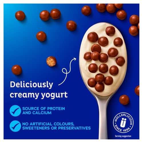 Muller Corner Vanilla with Chocolate Digestive Biscuits Yogurt 124g