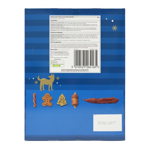 Morrisons Pawsome Christmas Meaty Dog Treat Advent Calendar