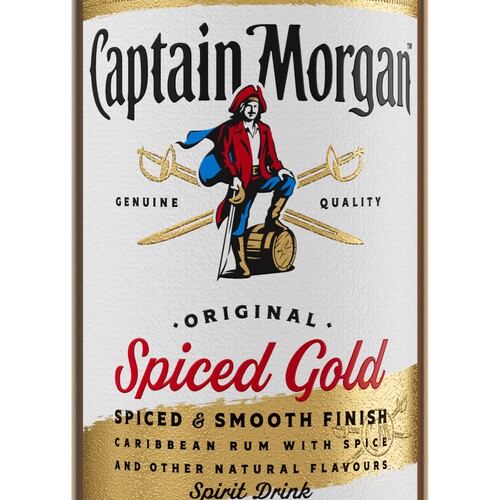 Captain Morgan Spiced Gold Rum Based Spirit Drink  