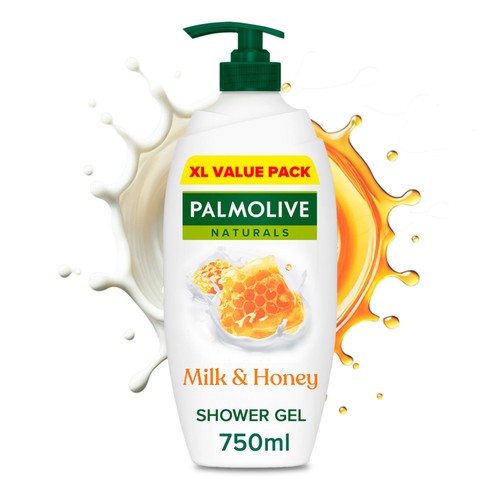 Palmolive Naturals Milk & Honey Pump Shower Gel Body Wash