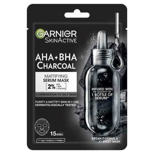 Garnier Skin Active Pure Charcoal Black Tissue Mask