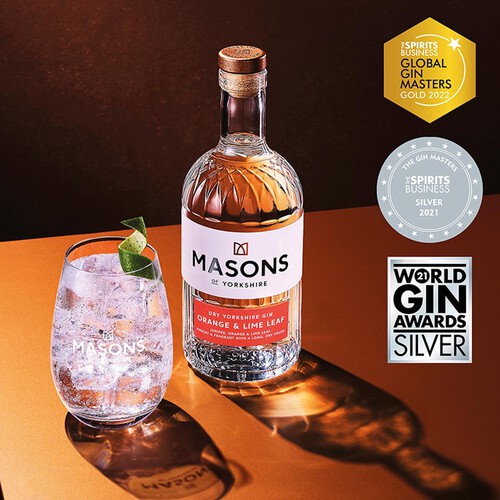 Masons Gin Orange & Lime Leaf