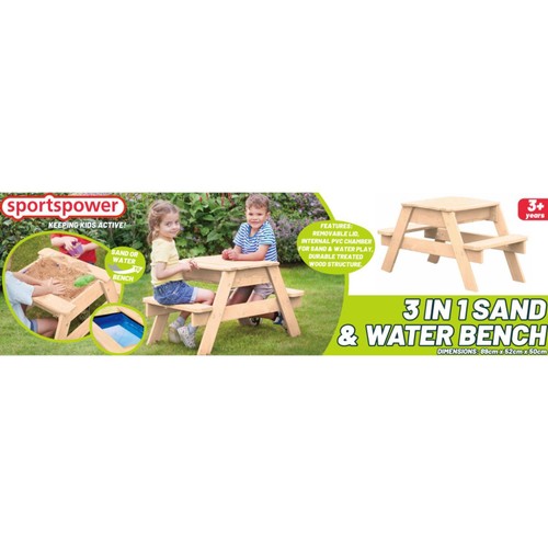 Sportspower Sandpit And Bench