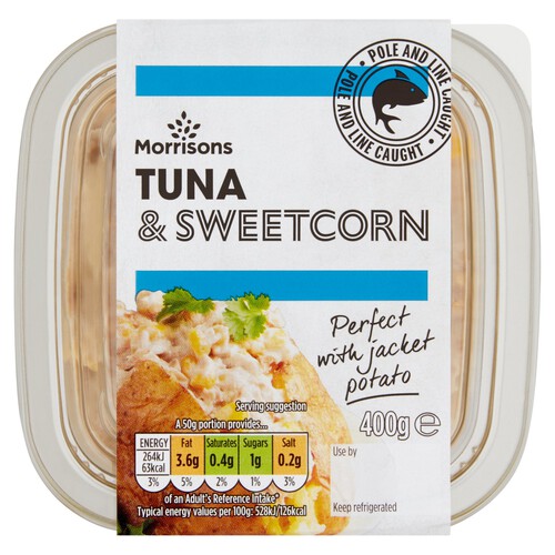 Morrisons Tuna &  Sweetcorn Sandwich Filler      