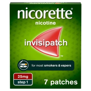 Nicorette Invisi 10mg Patch, (7 Patches), Quit Smoking Aid, Nicotine Patch