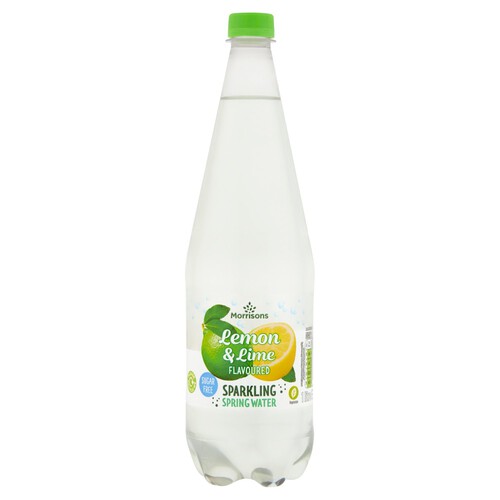 Morrisons No Added Sugar Sparkling Lemon & Lime Spring Water 