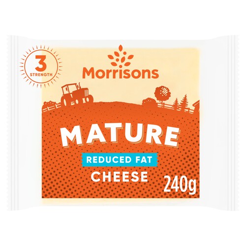 Morrisons 30% Lighter Mature Cheese