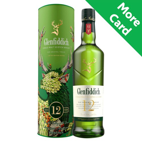 Glenfiddich 12 Year Old Single Malt Scotch Whisky