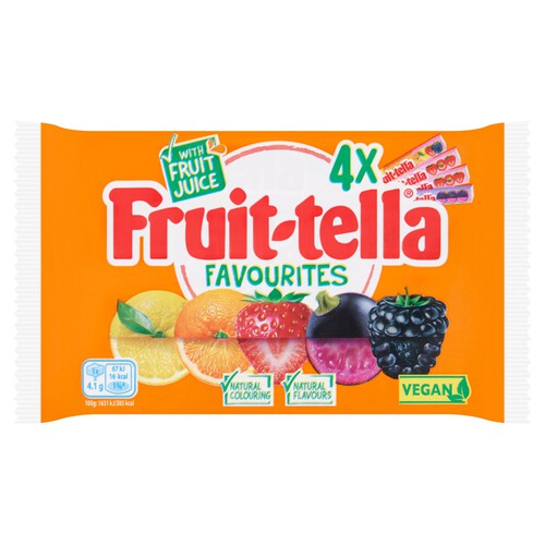 Fruittella Favourites Chewy Sweets Multipack