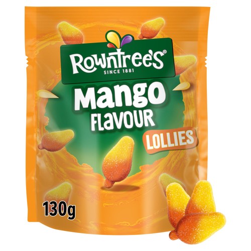 Rowntree's Mango Lollies Pouch 130g