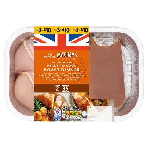 Morrisons Ready To Cook Roast Dinner