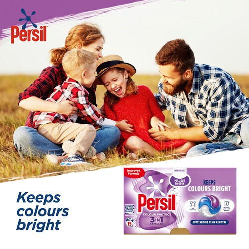 Persil 3-In-1 Colour Protect Washing Capsules 