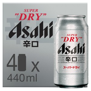 Asahi Super Dry 4 x 440ml product image