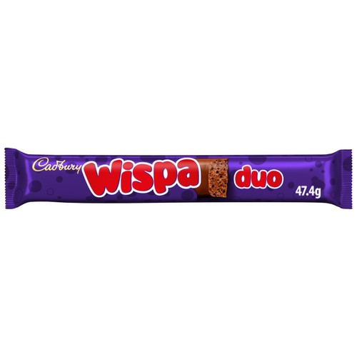 Cadbury Wispa Duo Chocolate Bar 